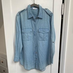 Equipment Light Blue Button Down Shirt